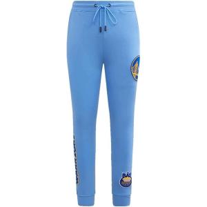 Pro Standard NBA Mens Mens NBA Classic Chenille Cotton Double Knit Jogger(University Blue)