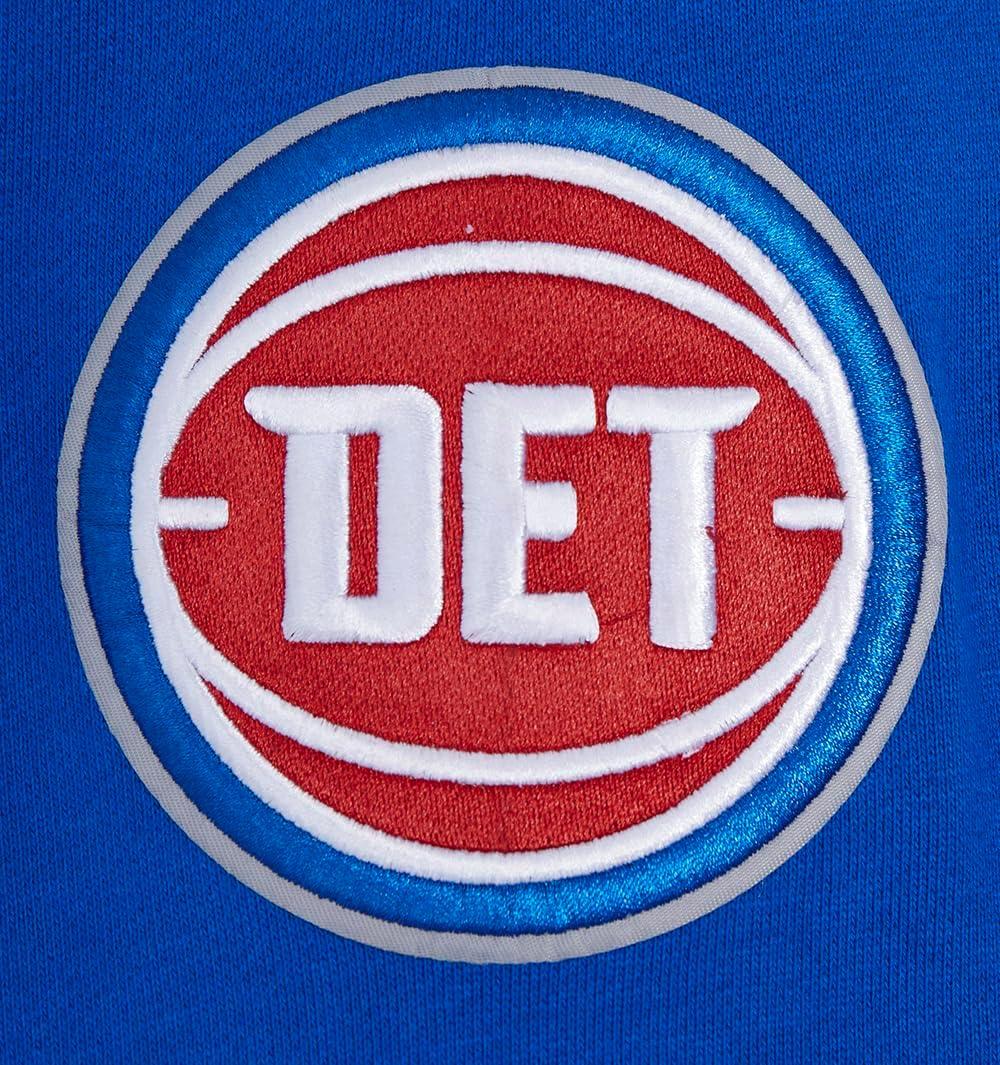 image:imagePro Standard Mens NBA Old English Brushed Back French Terry Crewneck SweatshirtRoyal Blue