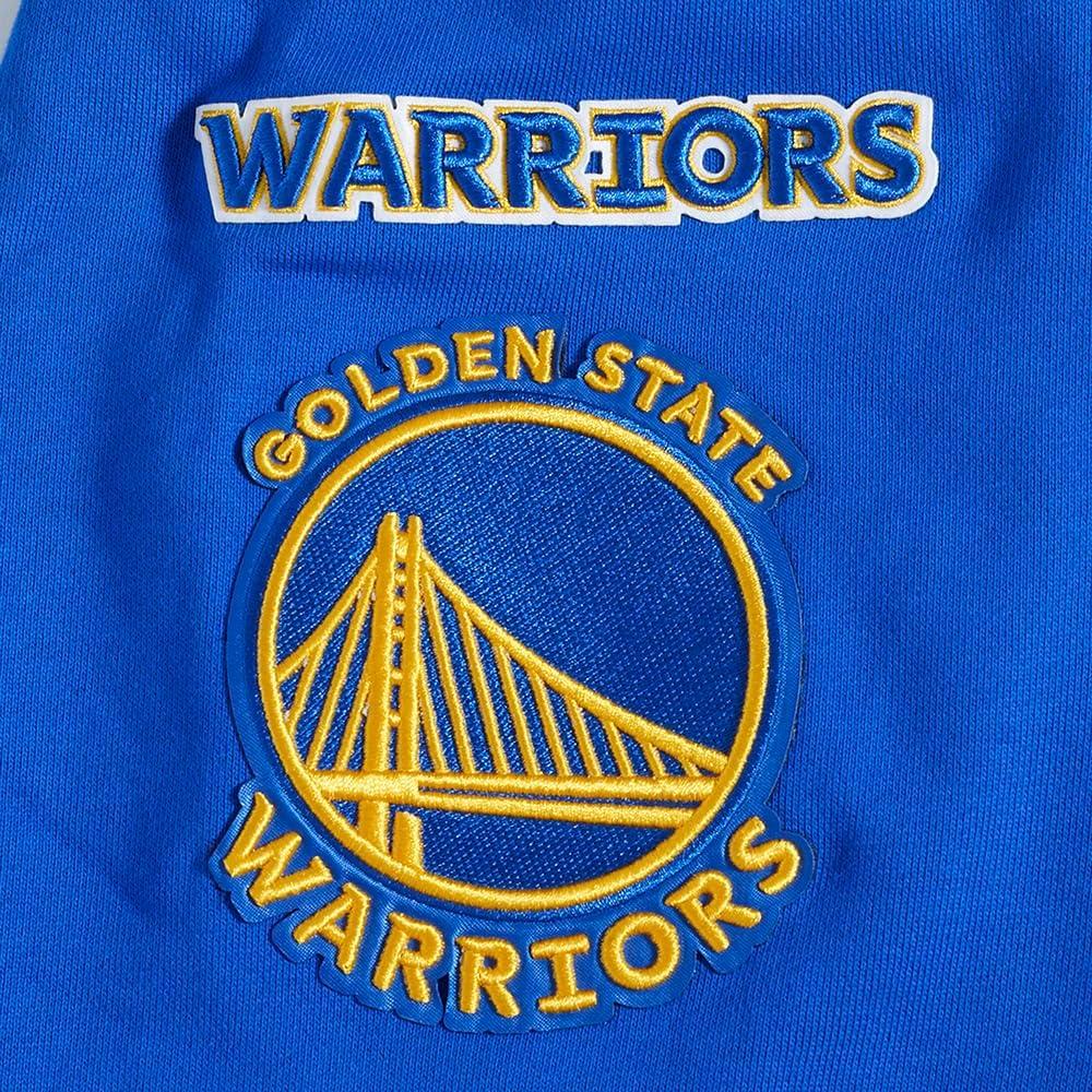 image:imagePro Standard Mens NBA Old English Brushed Back French Terry Crewneck SweatshirtRoyal Blue