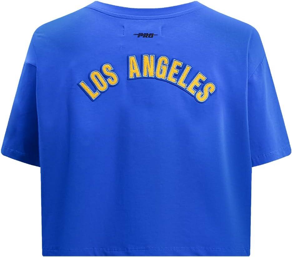image:imageWomens NFL Classic Chenille Cotton Single Jersey Short Sleeve Boxy TeeRoyal Blue