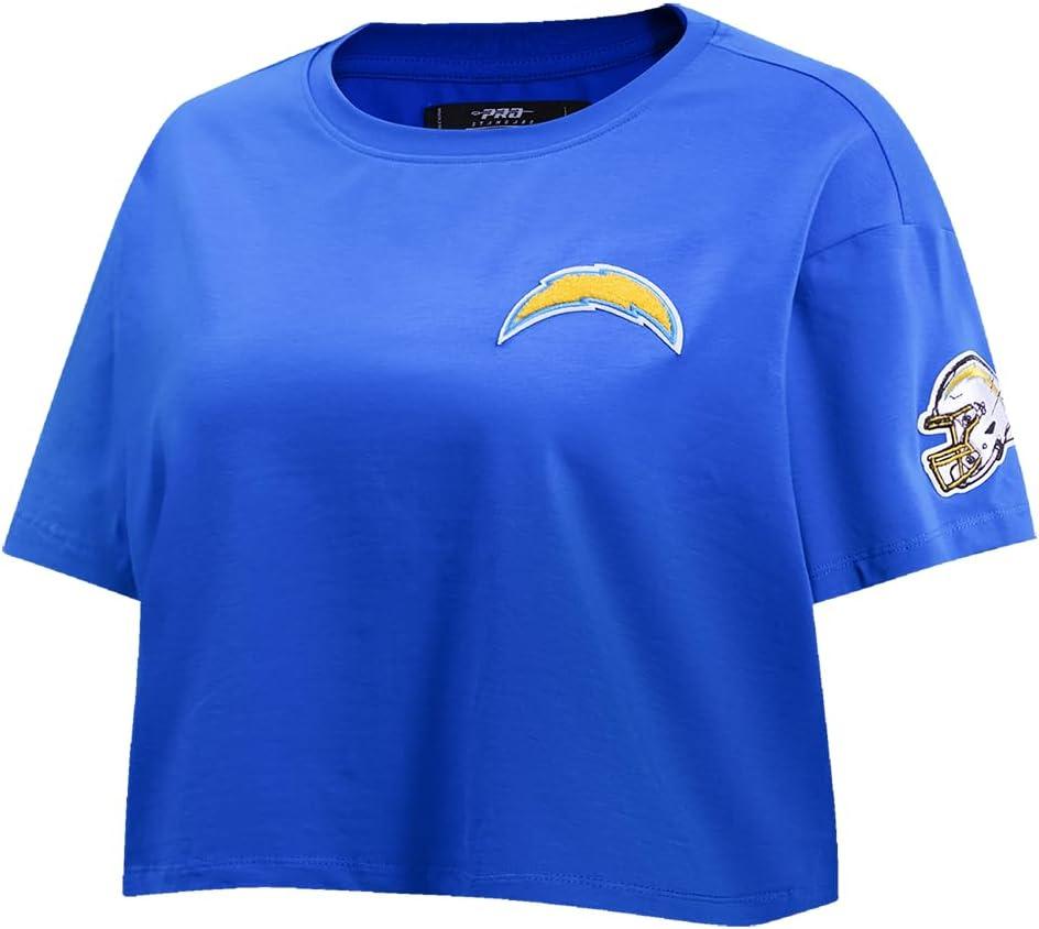 image:imageWomens NFL Classic Chenille Cotton Single Jersey Short Sleeve Boxy TeeRoyal Blue