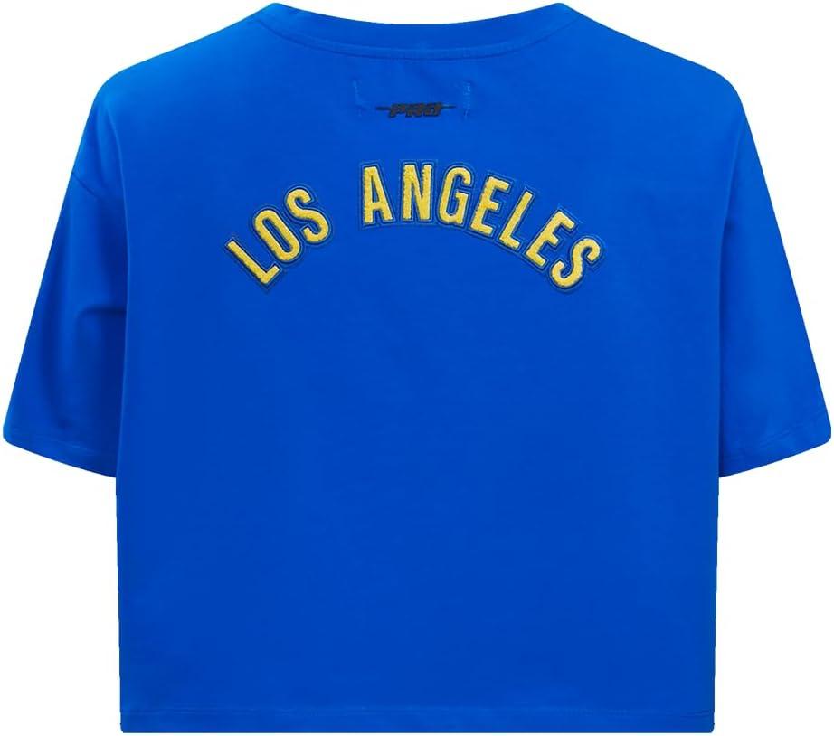 image:imageWomens NFL Classic Chenille Cotton Single Jersey Short Sleeve Boxy TeeRoyal Blue