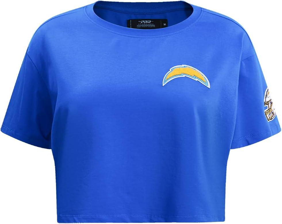 image:imageWomens NFL Classic Chenille Cotton Single Jersey Short Sleeve Boxy TeeRoyal Blue