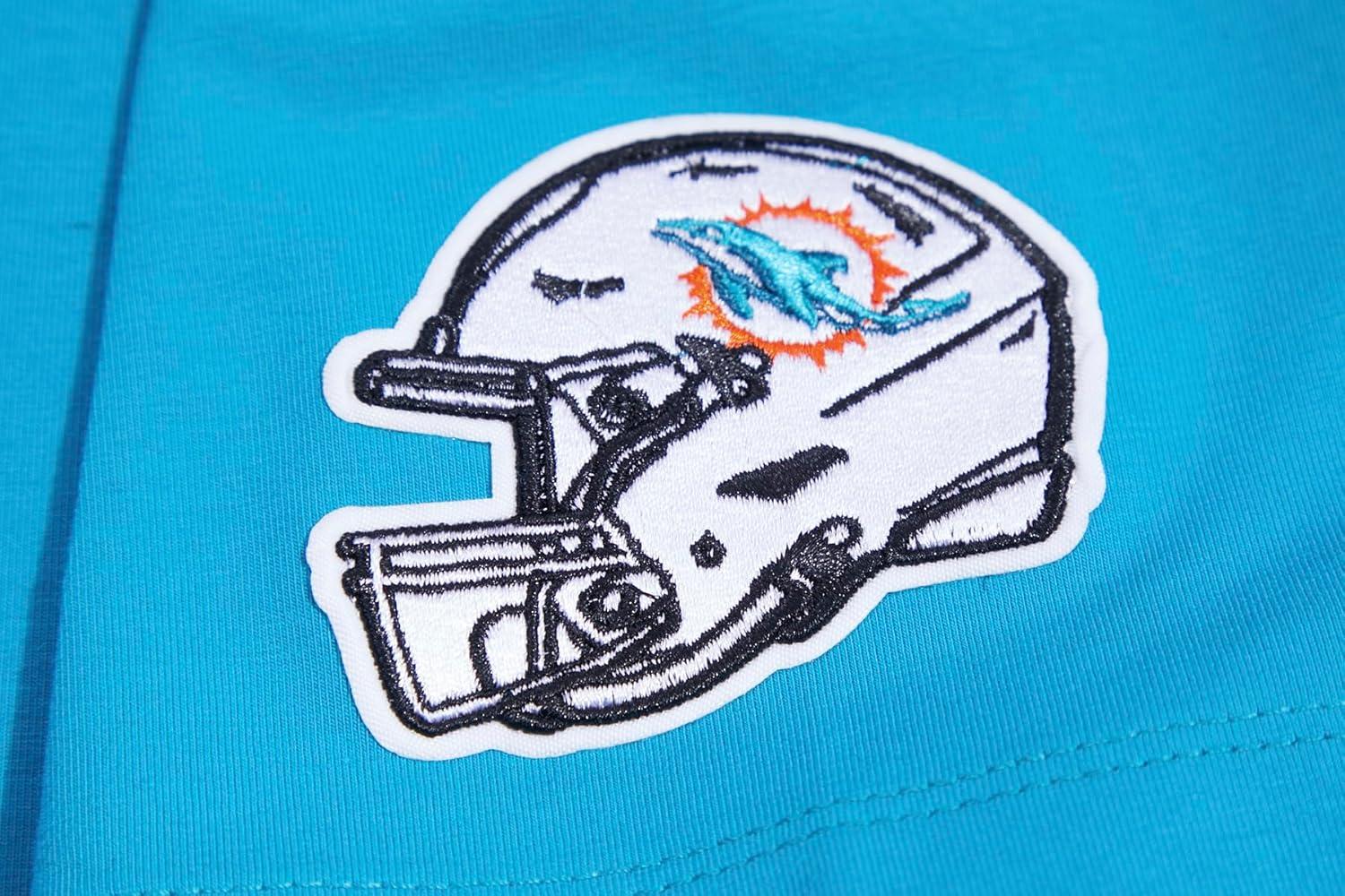 image:imageWomens NFL Classic Chenille Cotton Single Jersey Short Sleeve Boxy TeeTeal