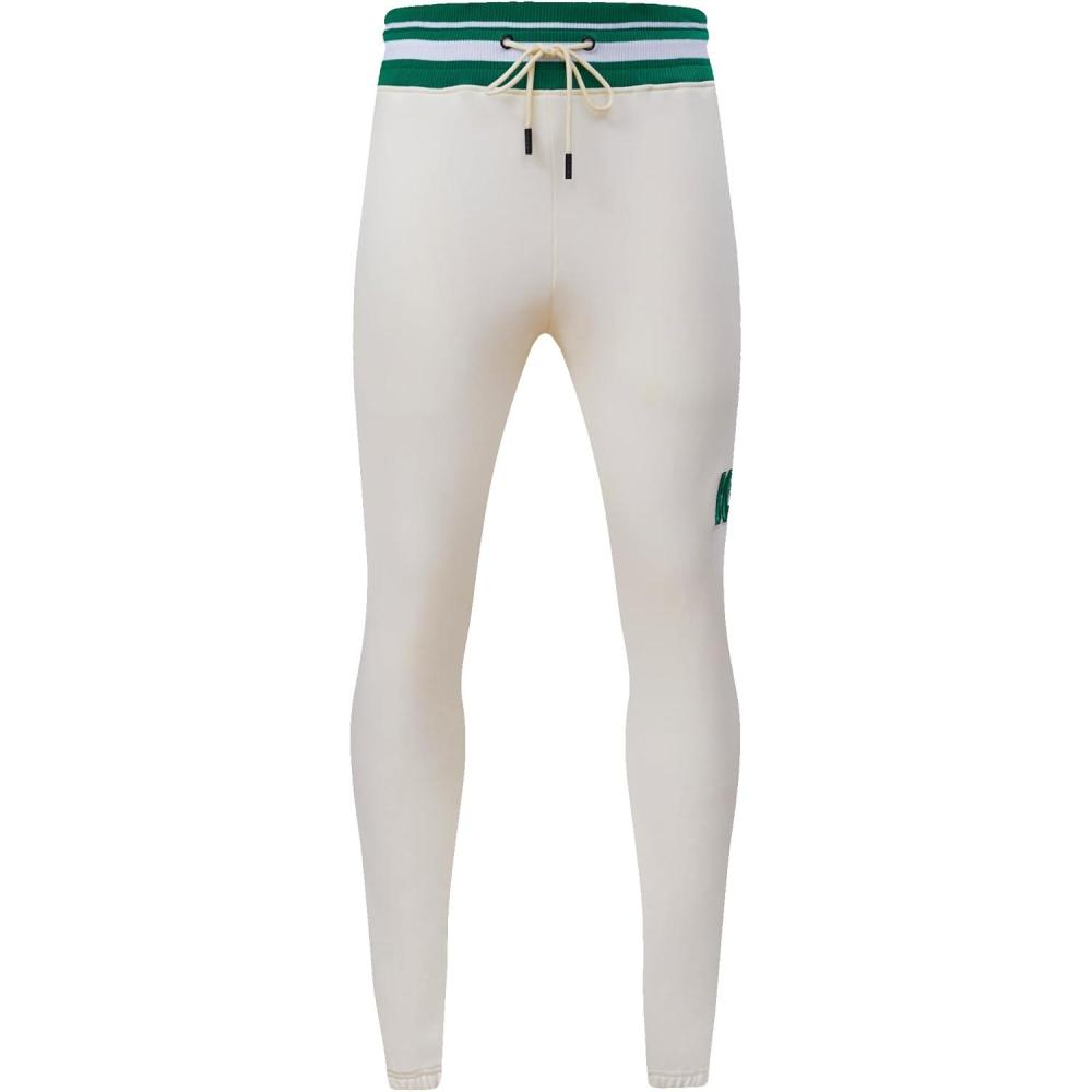 image:imageMens NBA Retro Classics Rib SweatpantEggshell Kelly Green
