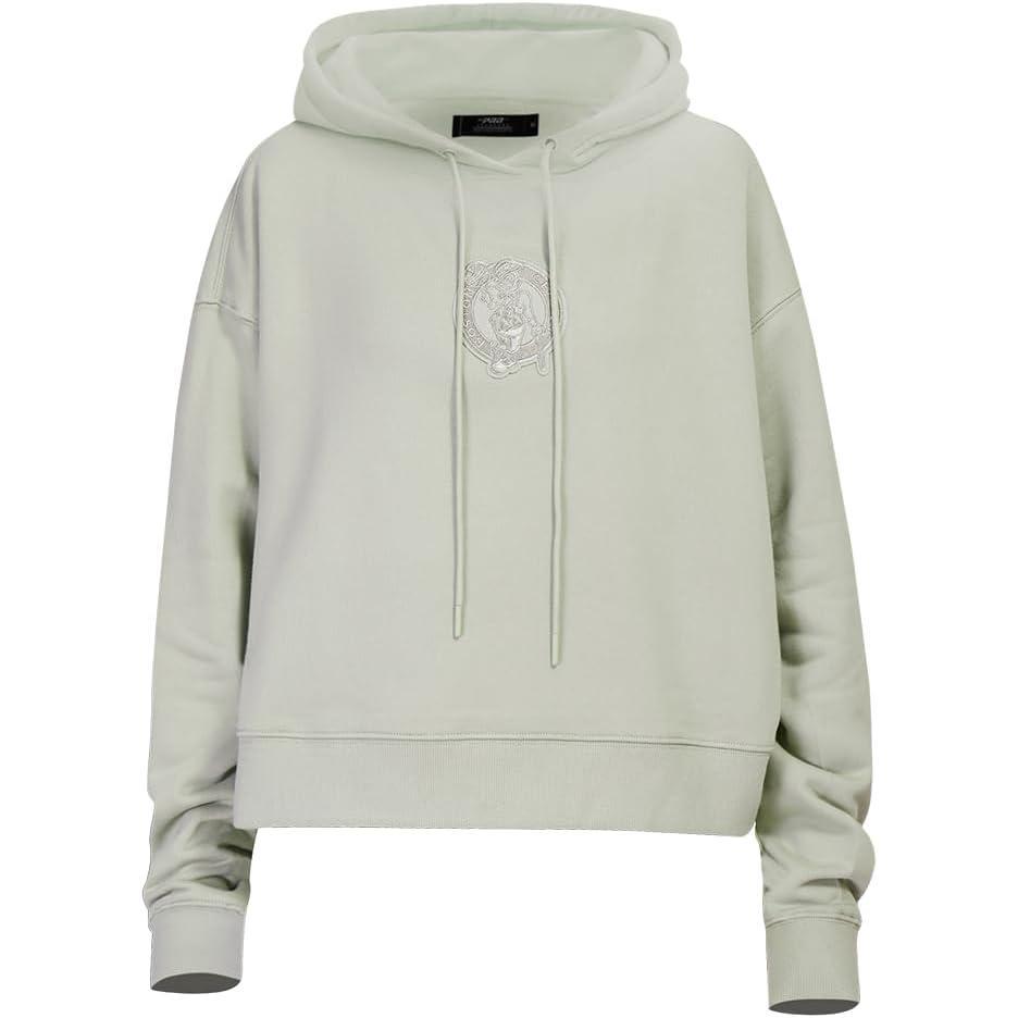 image:imagePro Standard Womens NBA Neutral Cropped Pullover HoodieMoss