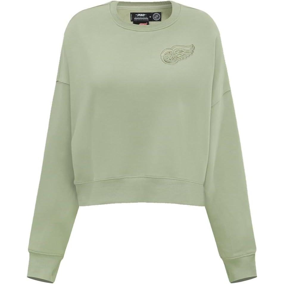 image:imagePro Standard Womens NHL Neutral Cropped Pullover HoodieMoss