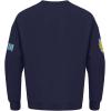 Pro Standard Mens NBA Old English Brushed Back French Terry Crewneck Sweatshirt(Midnight Navy)