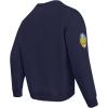 Pro Standard Mens NBA Old English Brushed Back French Terry Crewneck Sweatshirt(Midnight Navy)
