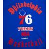 Pro Standard Mens NBA Old English Brushed Back French Terry Crewneck Sweatshirt(Royal Blue)