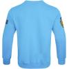 Pro Standard Mens NBA Old English Brushed Back French Terry Crewneck Sweatshirt(University Blue)
