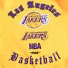 Pro Standard Mens NBA Old English Brushed Back French Terry Crewneck Sweatshirt(Yellow)