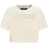 Pro Standard NBA Womens Womens NBA Neutral Cotton Short Sleeve Boxy Tee(Eggshell)