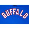 Womens NFL Classic Chenille Cotton Single Jersey Short Sleeve Boxy Tee(Royal Blue)