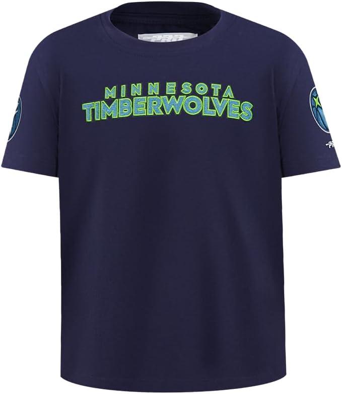 image:imageBig Boys NBA Classic Chenille Cotton Short Sleeve TeeMidnight Navy