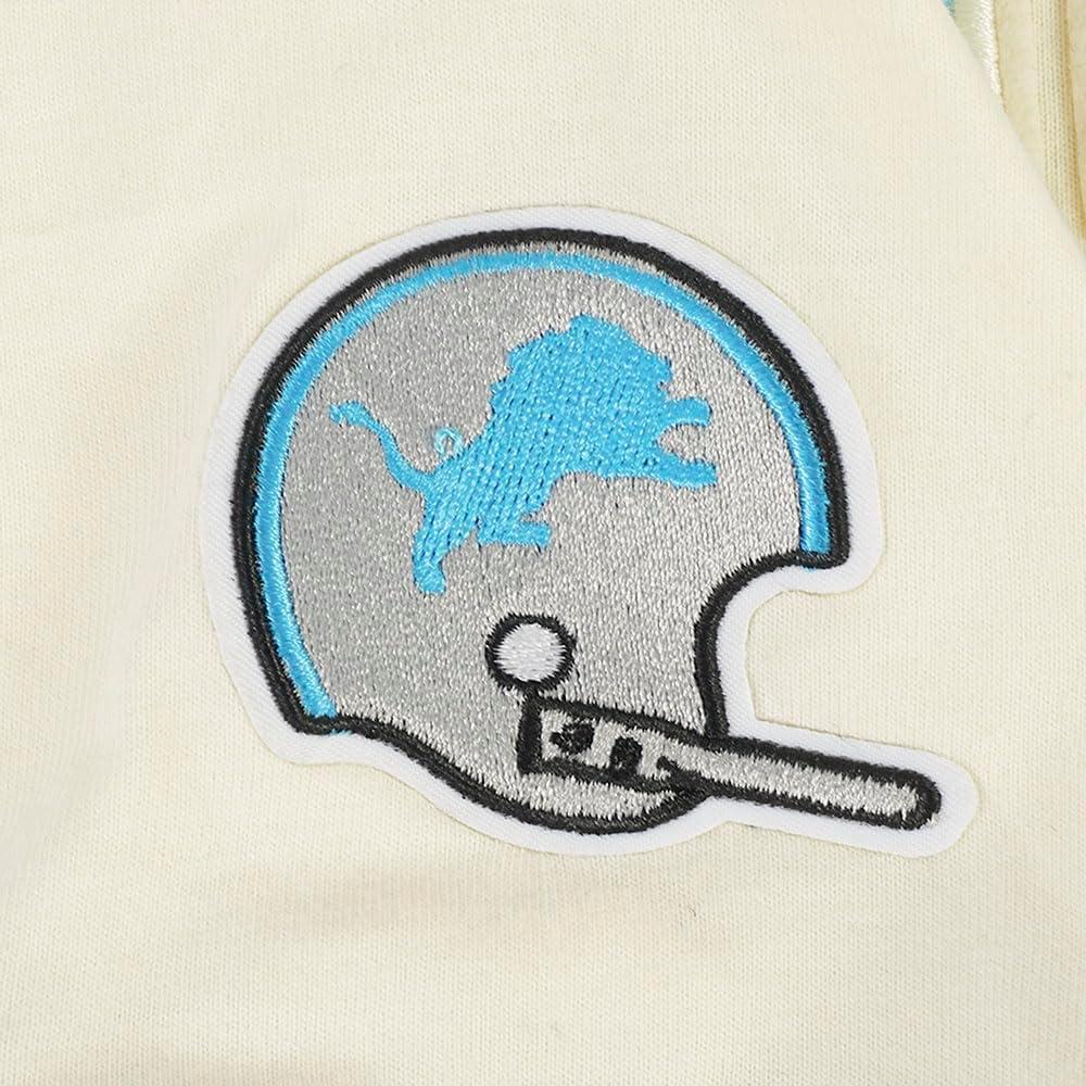 image:imagePro Standard Big Boys NFL Detroit Lions Retro Classics Taping Tee EggshellBlack L