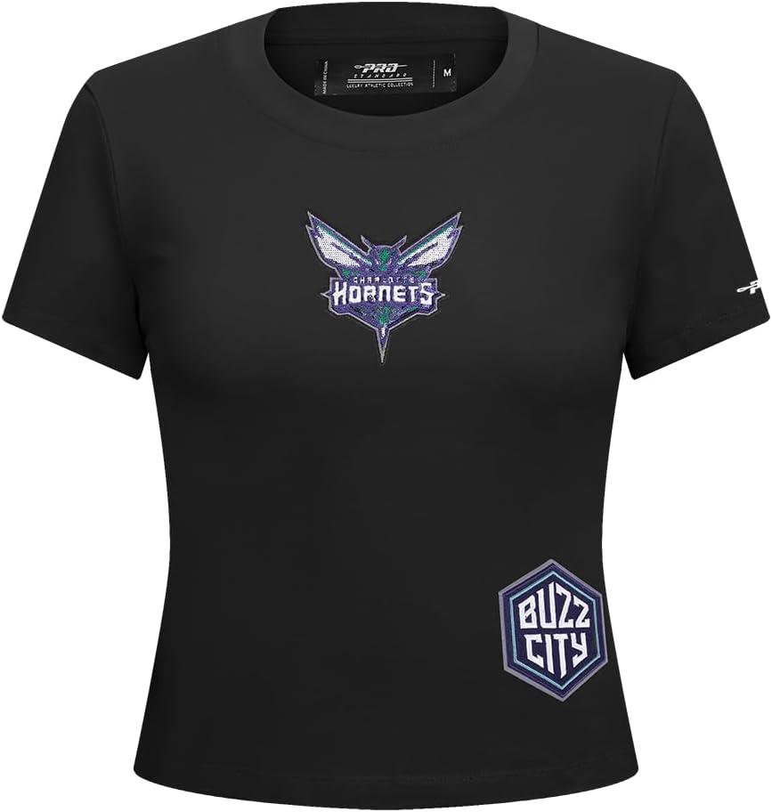 image:imagePro Standard NBA Womens Womens NBA Game Day Classics Cotton Short Sleeve Slim TeeBlack