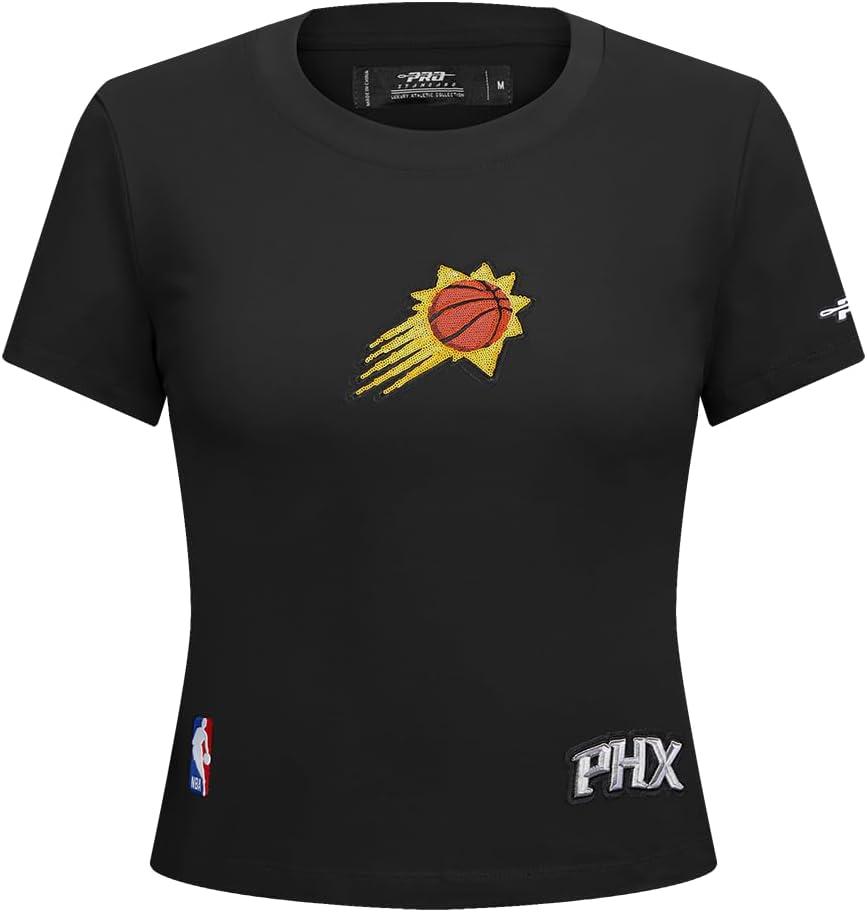 image:imagePro Standard NBA Womens Womens NBA Game Day Classics Cotton Short Sleeve Slim TeeBlack