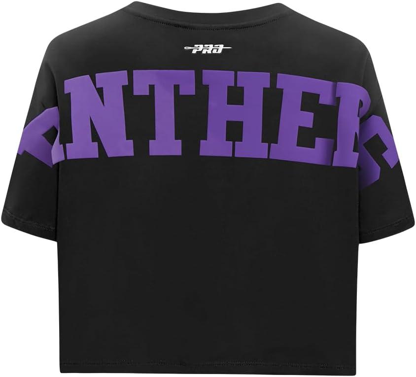 image:imagePro Standard NCAA Womens Womens College Wingspan Cotton Short Sleeve Boxy TeeBlack