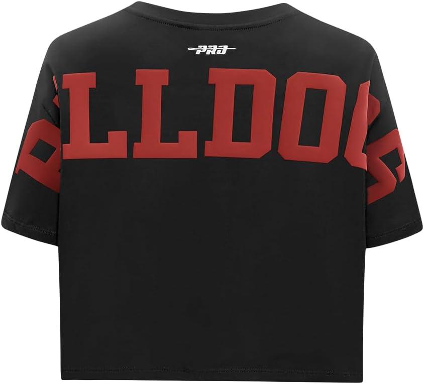 image:imagePro Standard NCAA Womens Womens College Wingspan Cotton Short Sleeve Boxy TeeBlack