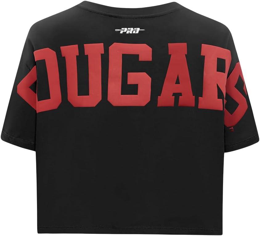 image:imagePro Standard NCAA Womens Womens College Wingspan Cotton Short Sleeve Boxy TeeBlack