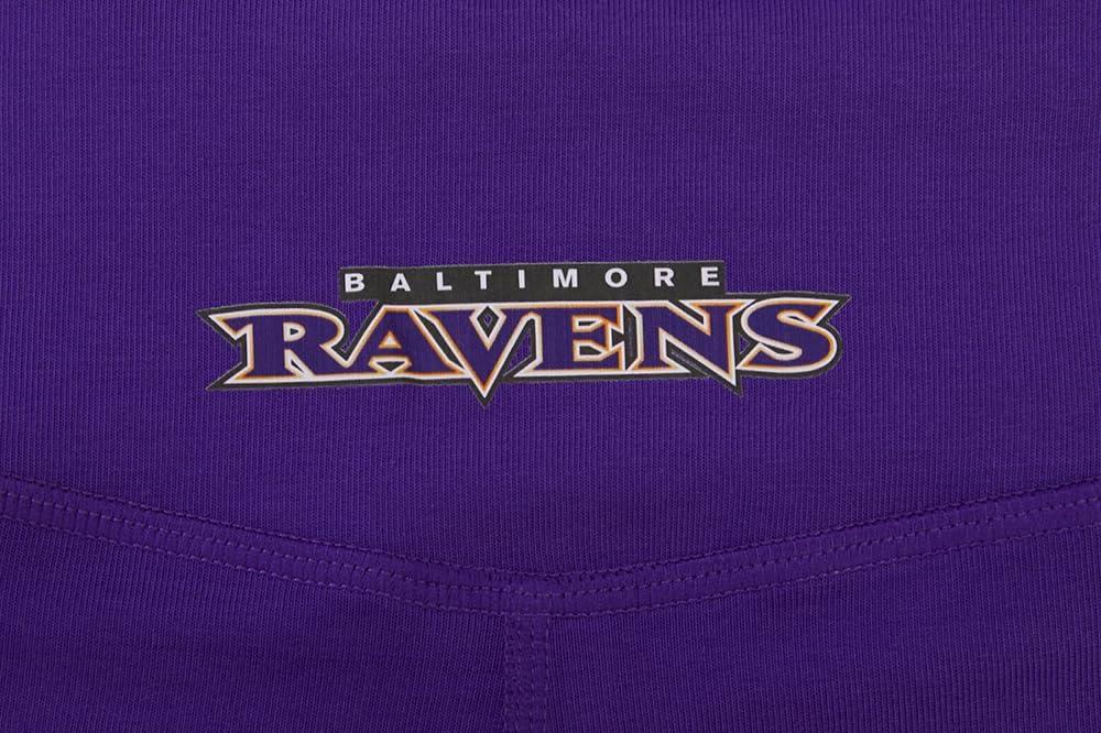 image:imagePro Standard Womens NFL Classic Chenille Cotton Span LeggingPurple