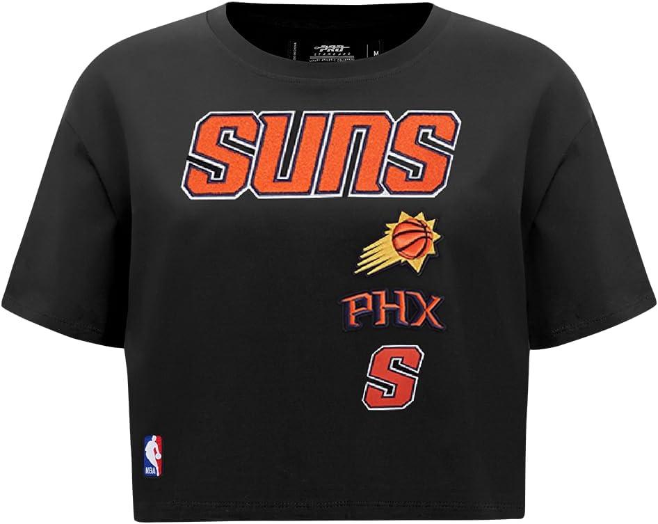 image:imageWomens NBA Retro Classics Cotton Short Sleeve Boxy TeeBlack