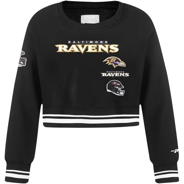 image:imagePro Standard Big Girls NFL Retro Classics Crewneck SweatshirtBlack