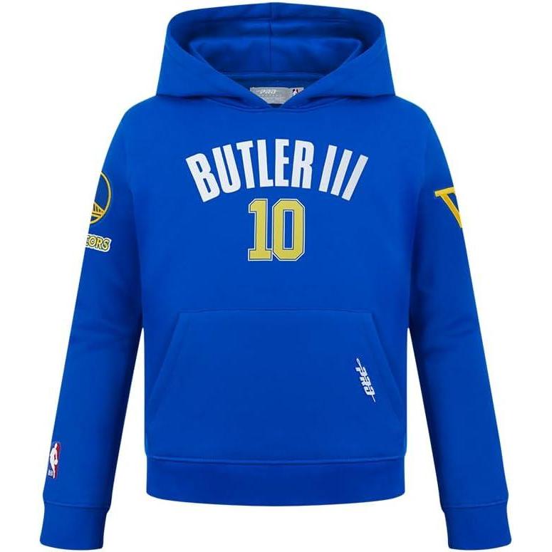 image:imagePro Standard Boys Big NBA Golden State Warriors Classic Player Fleece Pull Over HoodieRoyal Blue