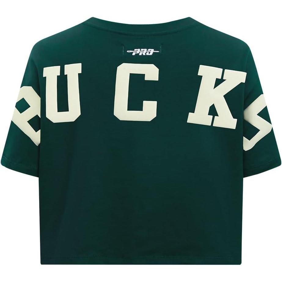 image:imagePro Standard Womens NBA Wingspan Short Sleeve Boxy TeeForest Green