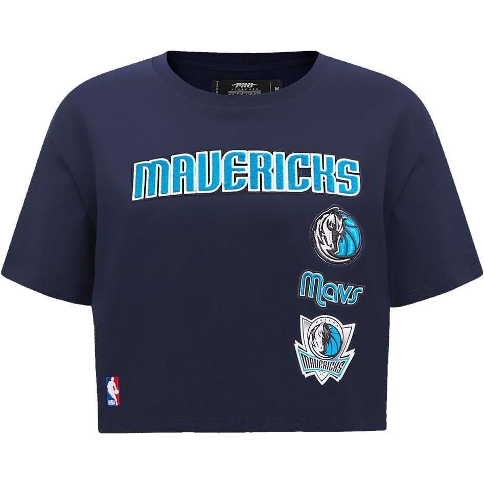 image:imageWomens NBA Retro Classics Cotton Short Sleeve Boxy TeeMidnight Navy