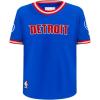 Big Boys NBA Classic Chenille Cotton Short Sleeve Tee(Royal Blue)