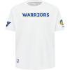 Big Boys NBA Classic Chenille Cotton Short Sleeve Tee(White)