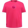 Big Girls NBA Classic Triple Pink Cotton Short Sleeve Slim Fit Tee(Beetroot Purple)