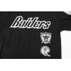 Pro Standard Big Boys NFL Las Vegas Raiders Retro Classics Taping Tee Black/Gray L