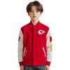 Pro Standard Little Boys NFL Classic Chenille Varsity Jacket(Red/White)