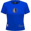 Pro Standard NBA Womens Womens NBA Game Day Classics Cotton Short Sleeve Slim Tee(Royal Blue)