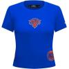 Pro Standard NBA Womens Womens NBA Game Day Classics Cotton Short Sleeve Slim Tee(Royal Blue)