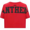 Pro Standard NCAA Womens Womens College Wingspan Cotton Short Sleeve Boxy Tee(Red)
