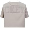 Pro Standard NCAA Womens Womens College Wingspan Cotton Short Sleeve Boxy Tee(Taupe)