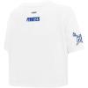 Pro Standard Womens Hampton University Classic Essentials Short Sleeve Boxy Tee White M