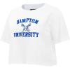 Pro Standard Womens Hampton University Classic Essentials Short Sleeve Boxy Tee White M