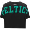 Pro Standard Womens NBA Wingspan Short Sleeve Boxy Tee(Black)