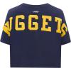 Pro Standard Womens NBA Wingspan Short Sleeve Boxy Tee(Midnight Navy)