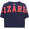 Pro Standard Womens NBA Wingspan Short Sleeve Boxy Tee(Midnight Navy)