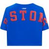 Pro Standard Womens NBA Wingspan Short Sleeve Boxy Tee(Royal Blue)