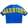 Pro Standard Womens NBA Wingspan Short Sleeve Boxy Tee(Royal Blue)