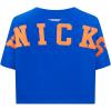 Pro Standard Womens NBA Wingspan Short Sleeve Boxy Tee(Royal Blue)
