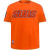 Big Boys NBA Classic Chenille Cotton Short Sleeve Tee(Orange)