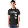Pro Standard Big Boys NFL Las Vegas Raiders Retro Classics Taping Tee Black/Gray L